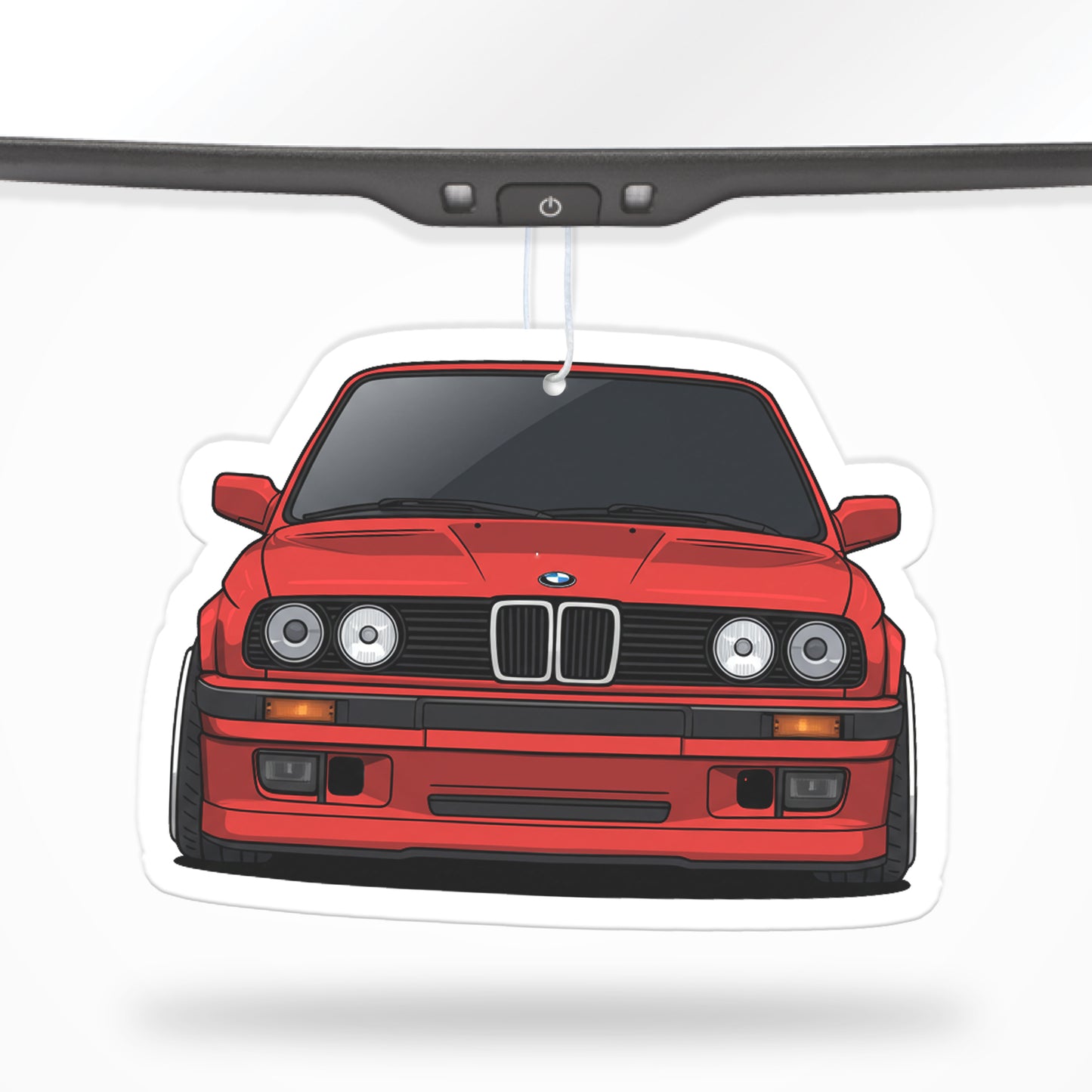 BMW E30 Air Freshener + Vinyl Decal
