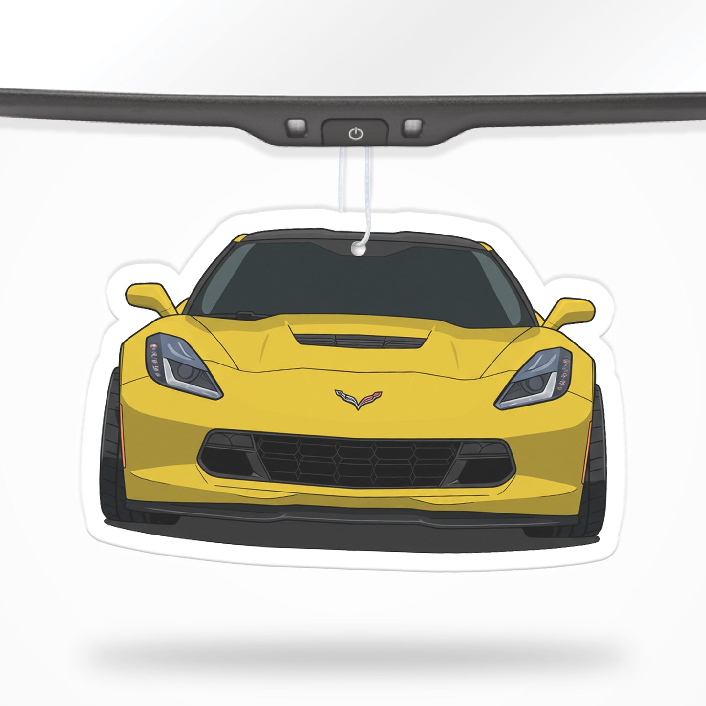 C7 Corvette Air Freshener + Vinyl Decal