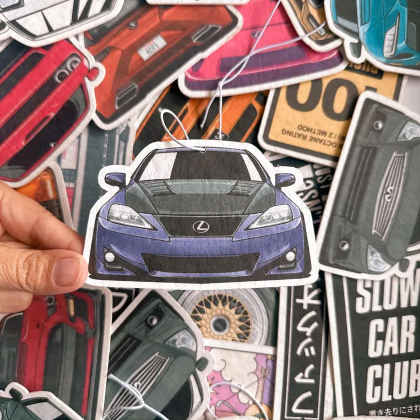 C8 Corvette Air Freshener + Vinyl Decal