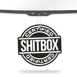 Certified Shitbox Air Freshener + Vinyl Decal