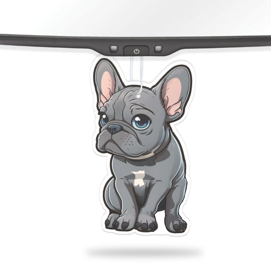 French Bulldog Air Freshener + Vinyl Decal