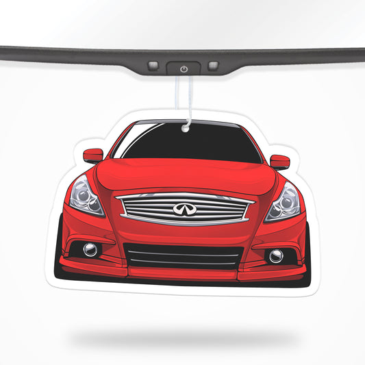 G37 Sedan Air Freshener + Vinyl Decal