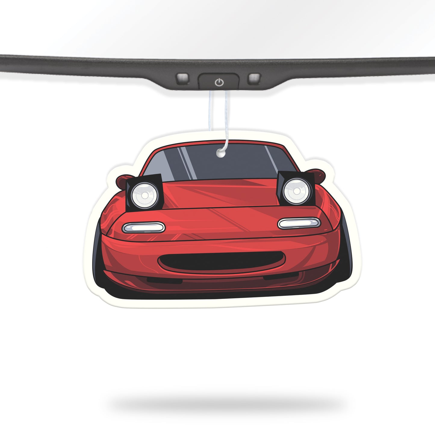 Miata Air Freshener + Vinyl Decal