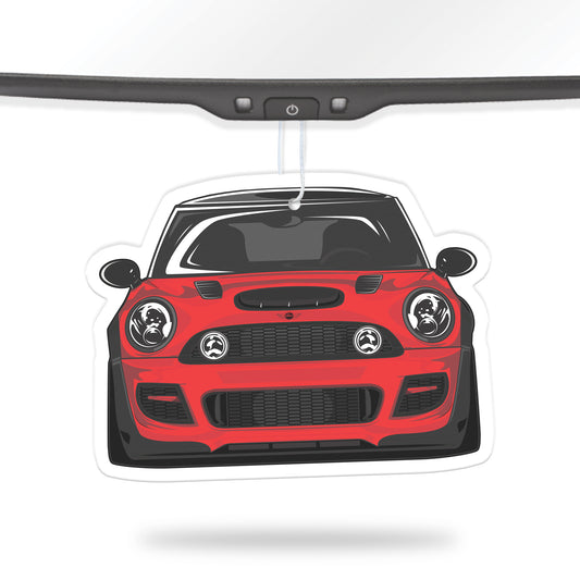 Mini Cooper Air Freshener + Vinyl Decal