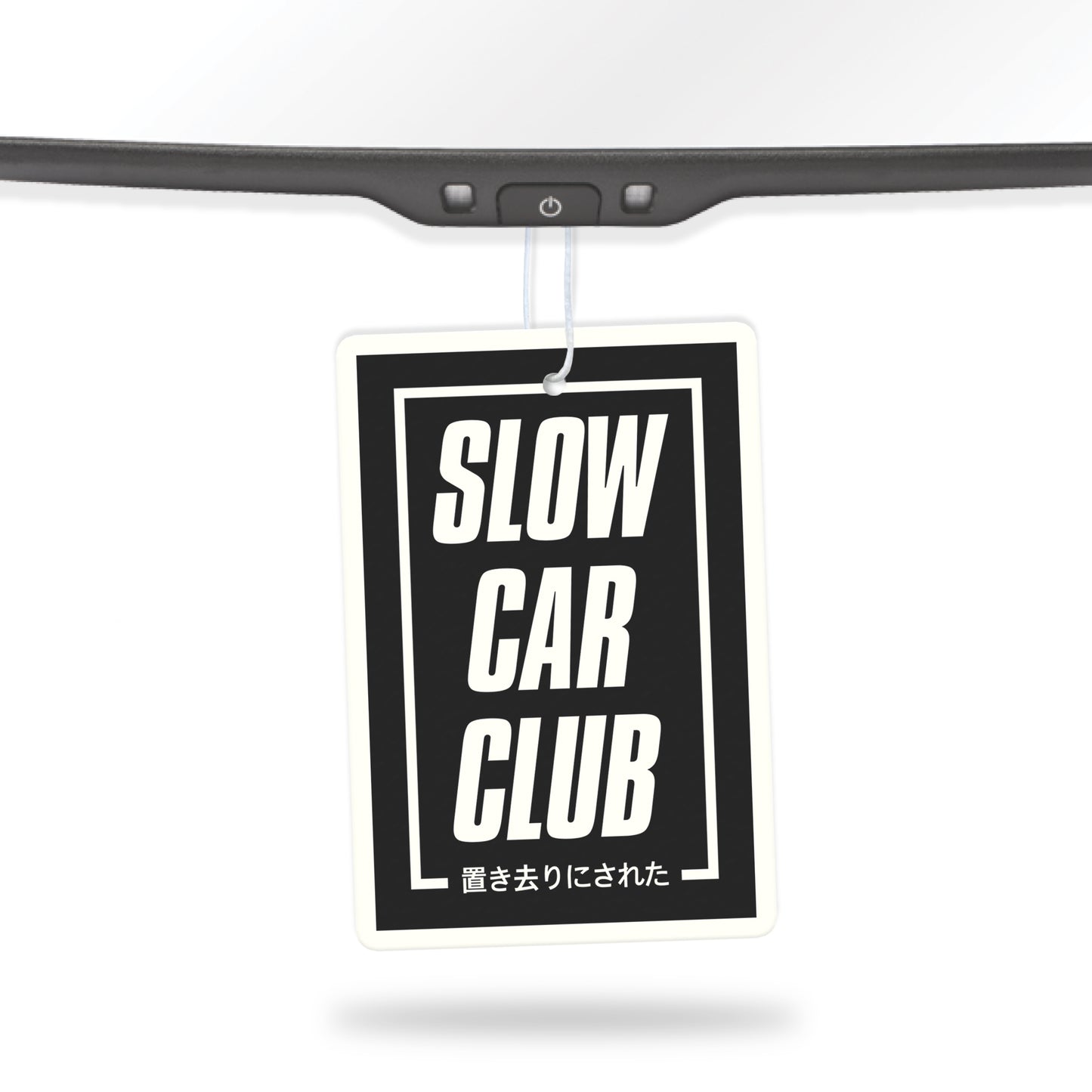 Slow Car Club Air Freshener + Vinyl Decal