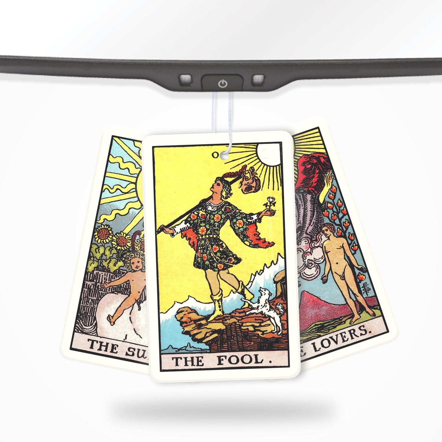 Tarot Card Air Freshener + Vinyl Decal