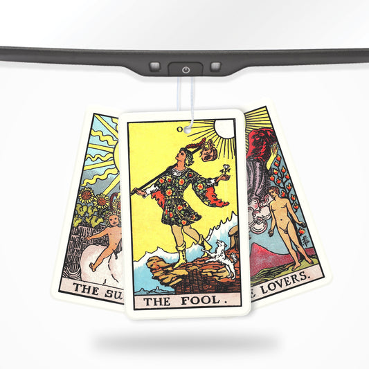 Tarot Card Air Freshener + Vinyl Decal