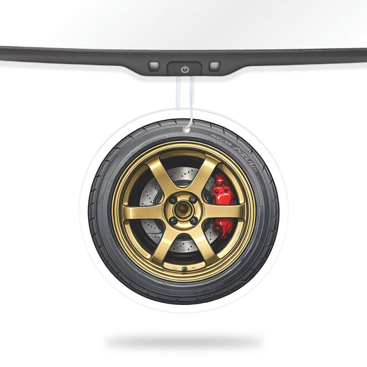 Racing Wheel Air Freshener