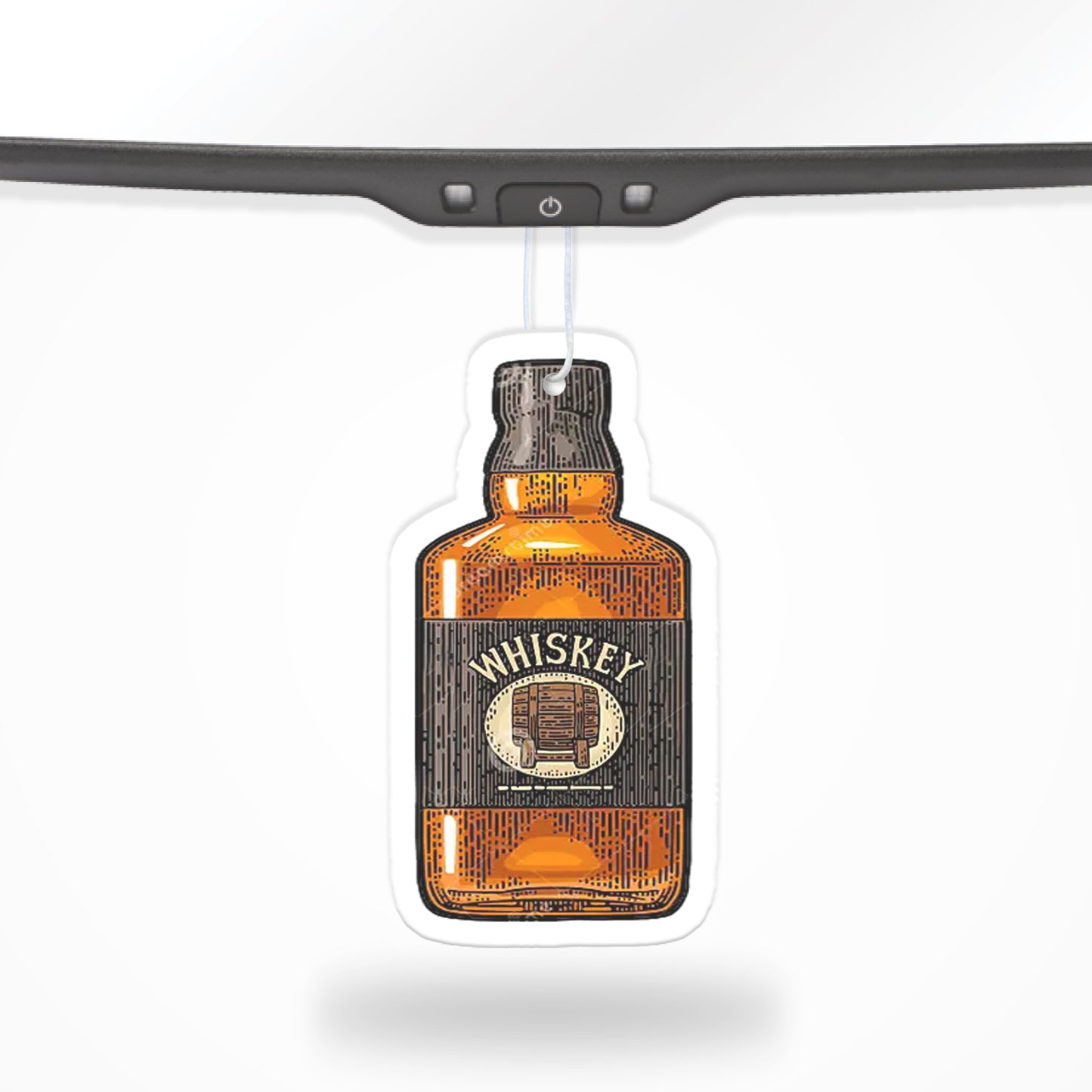 Whiskey Bottle Air Freshener + Vinyl Decal