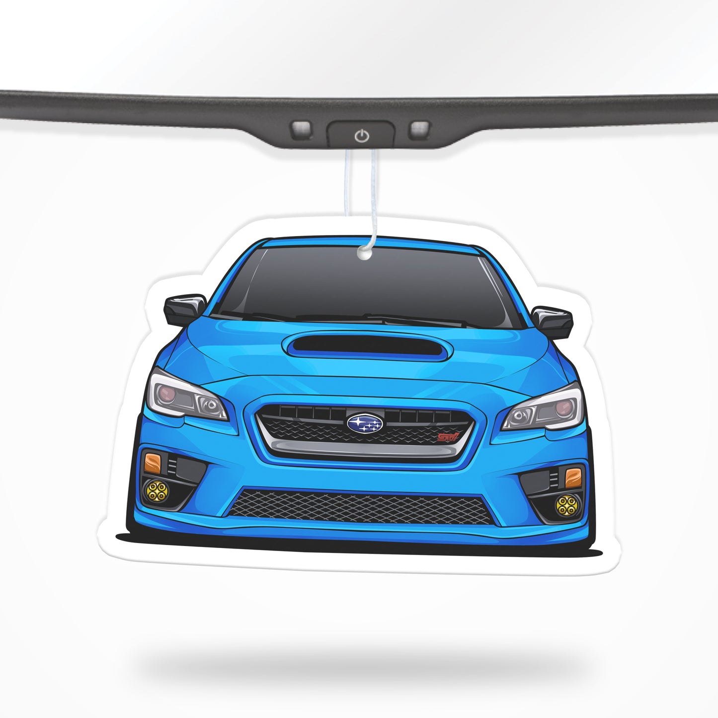 Subaru WRX STI Air Freshener + Vinyl Decal