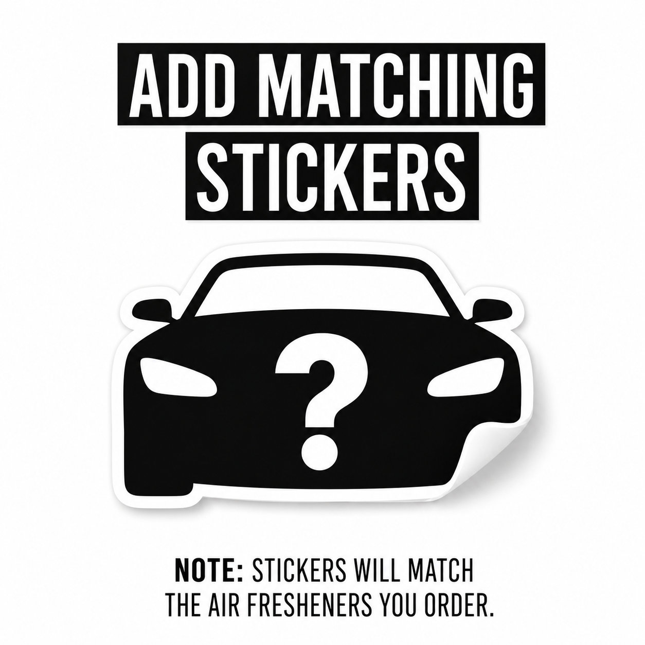 Matching Sticker Set (3-Pack)